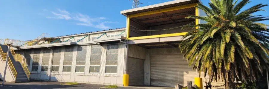 岡山オークションセンターの建物
